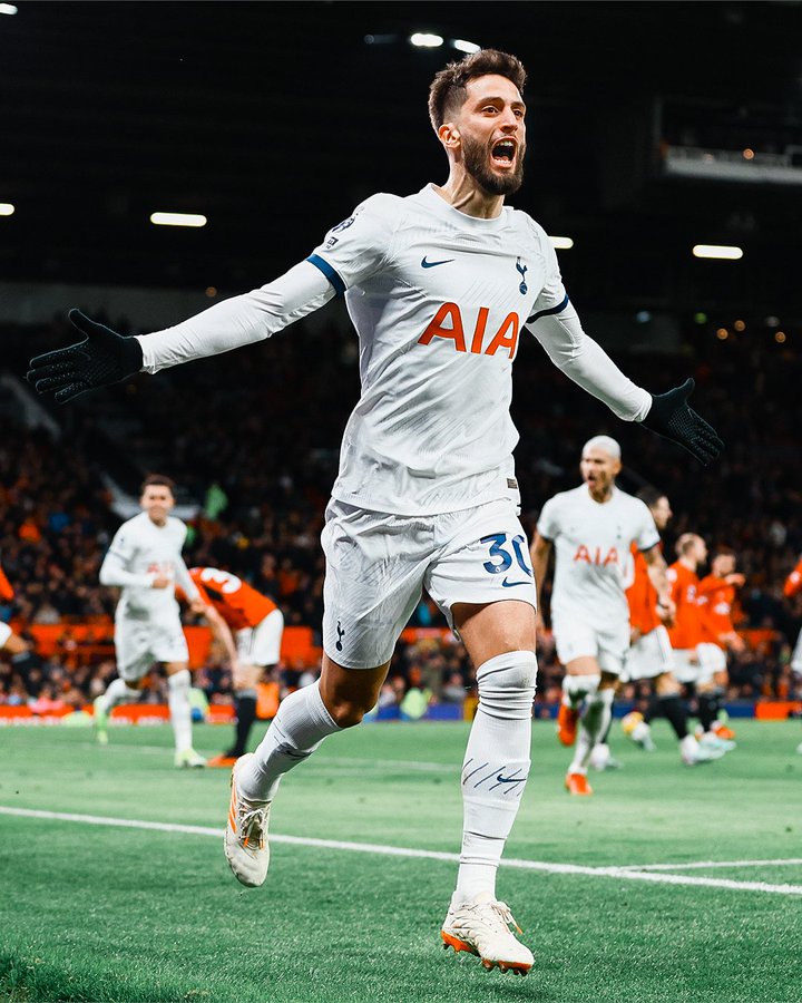 photo: Rodrigo Bentancur of Tottenham 