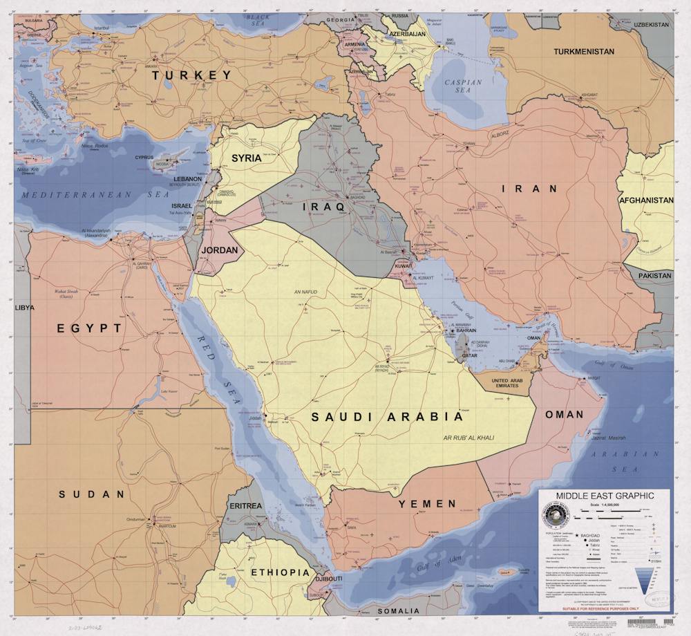 Middle east tensions rises 2024