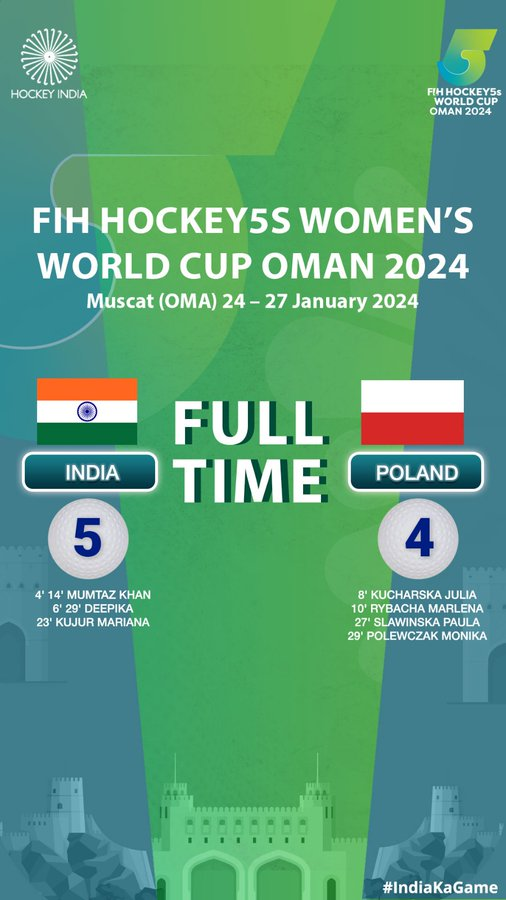 Hockey5s Women’s World Cup