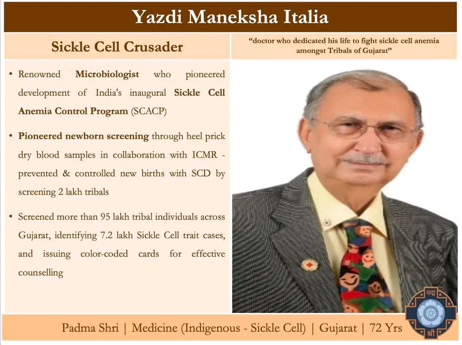 photo: padma shri award Dr. Yazdi Maneksha