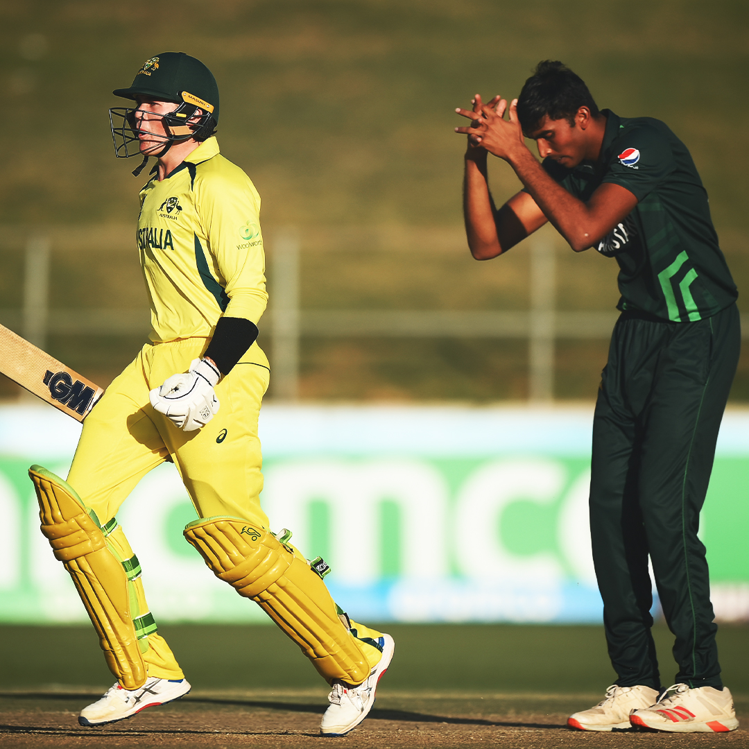 Photo: U19 World Cup: Tom Straker helps Australia beat Pakistan to reach the sixth final