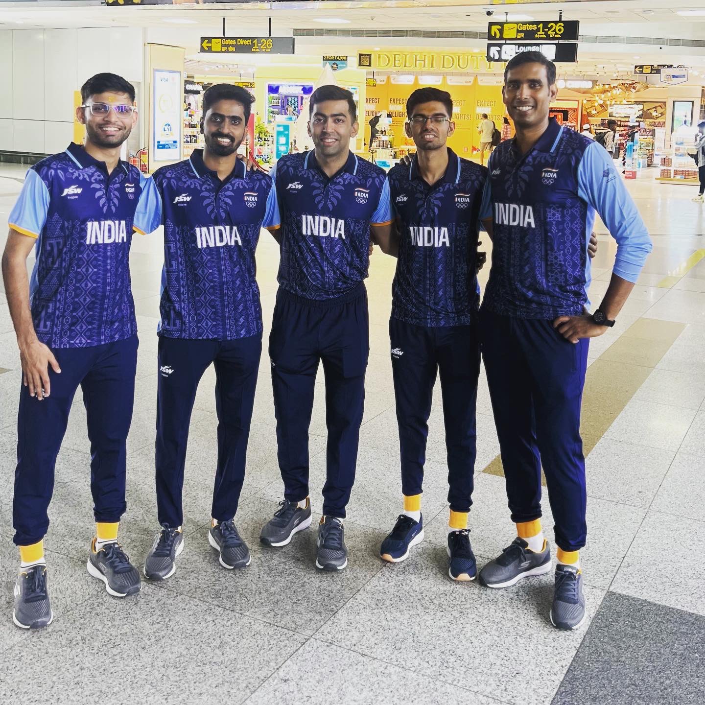 India Men's table tennis team