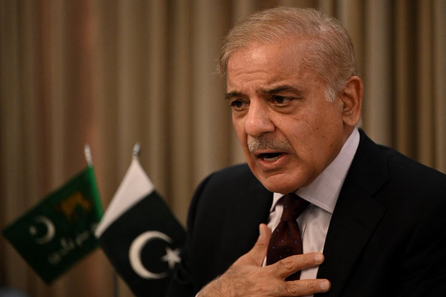 Photo: Shehbaz Sharif elected Pakistan's prime minister for a second time