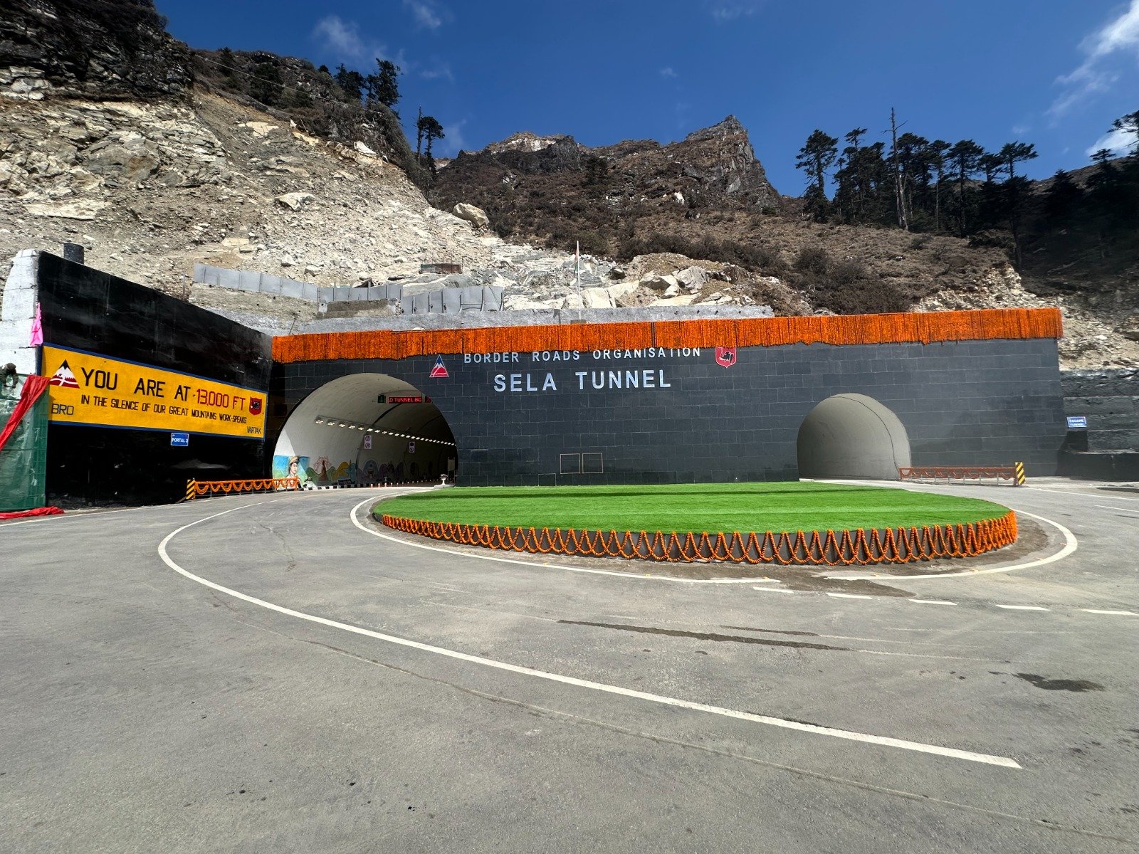 Sela Tunnel in North east