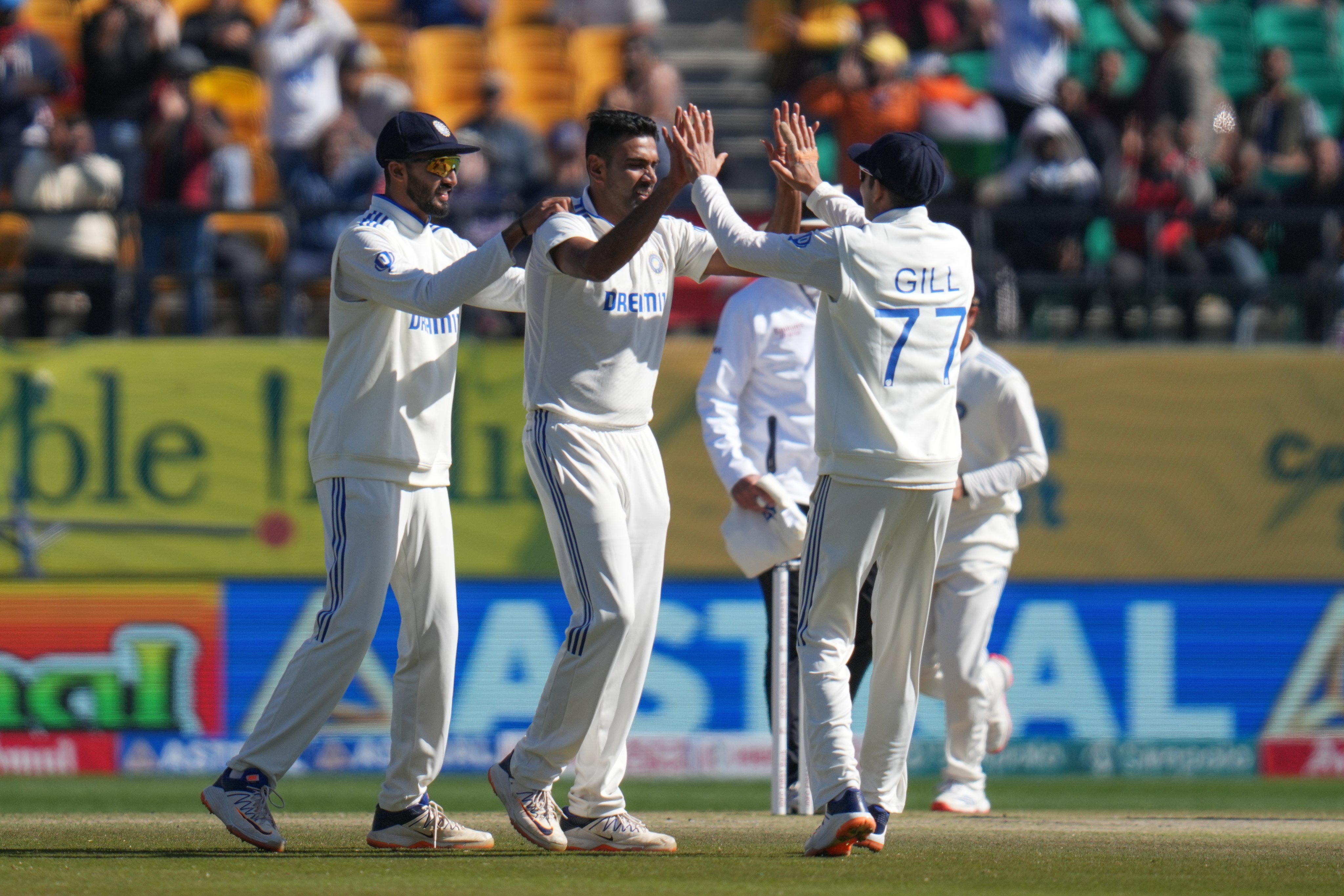 Ashwin takes 5 wickets in 100th test