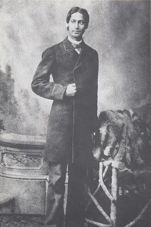 Photo: Gurudev Rabindranath Tagore In His Younger Days