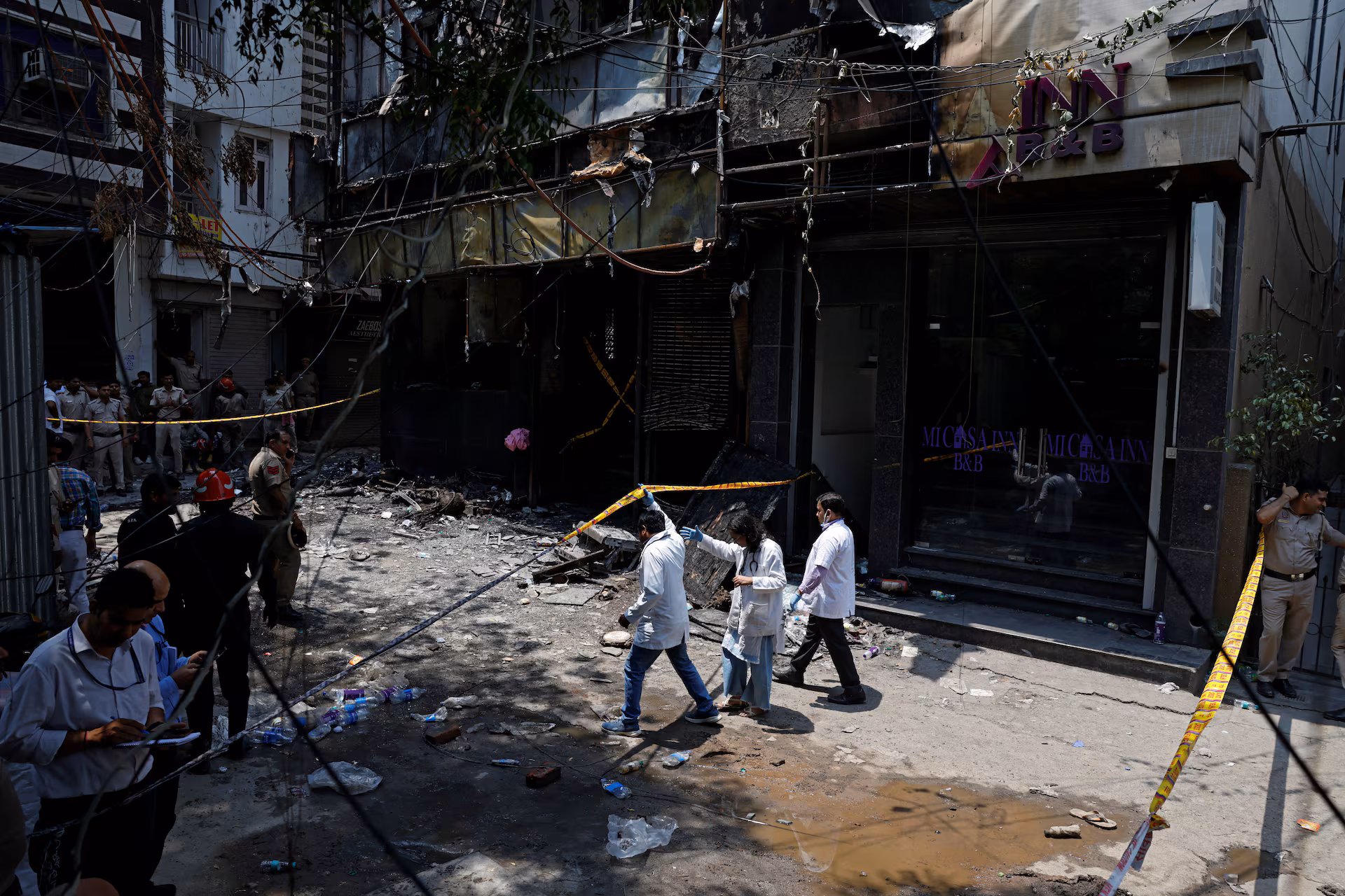Delhi Hotel Fire