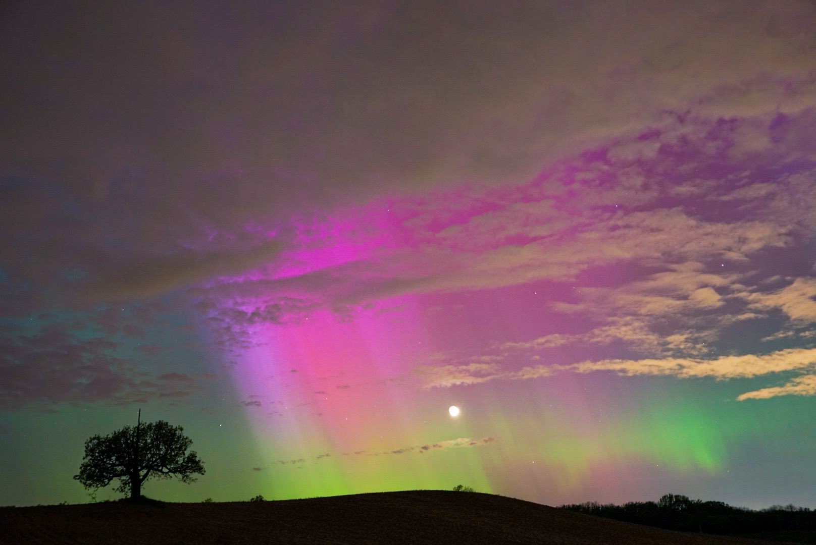 photo: northern lights/solar storm 