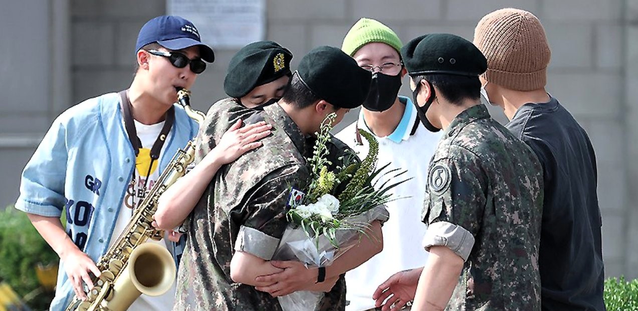 photo: Jin of BTS, returns from military service