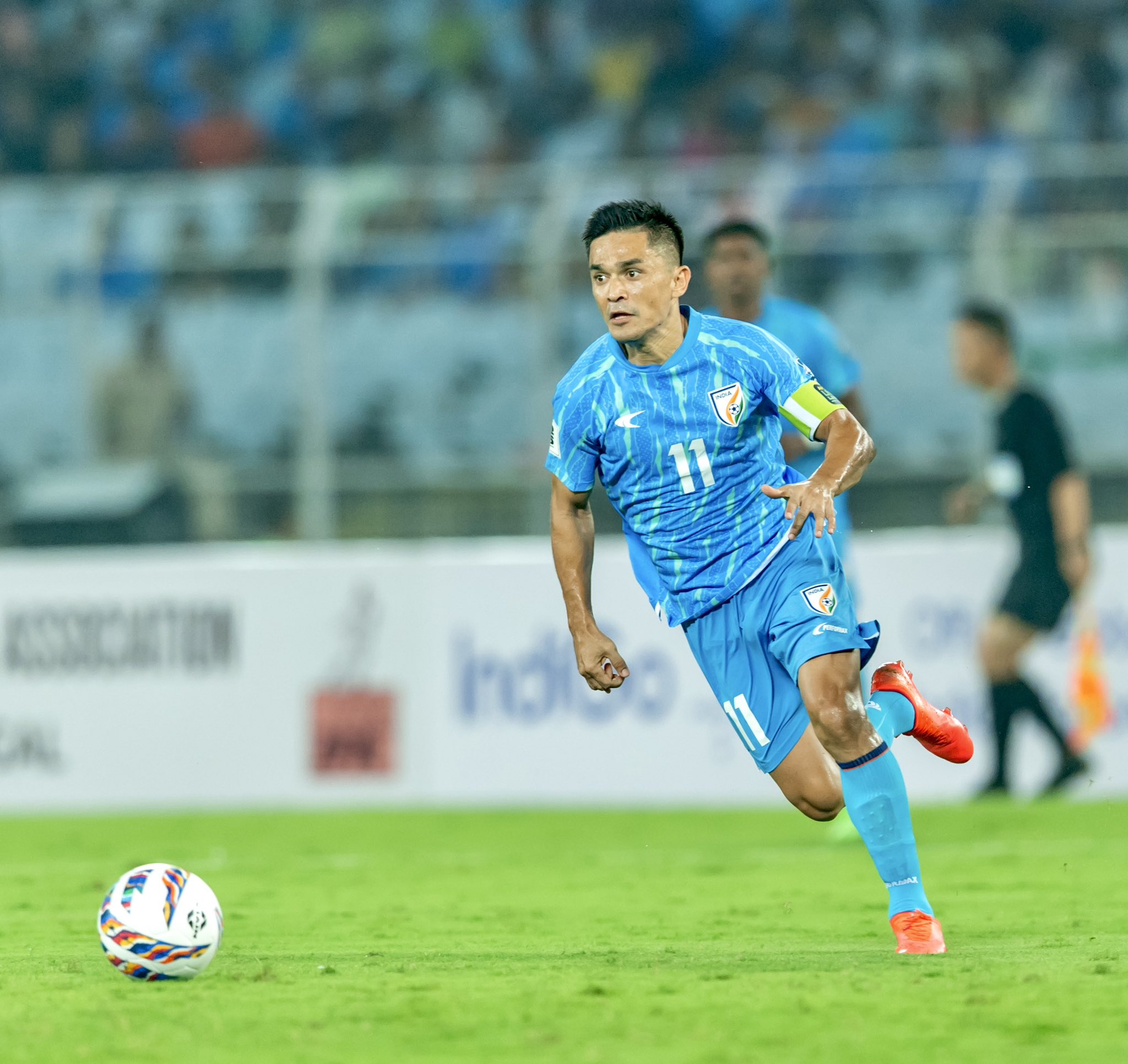 Sunil Chhetri plays his farewell game 