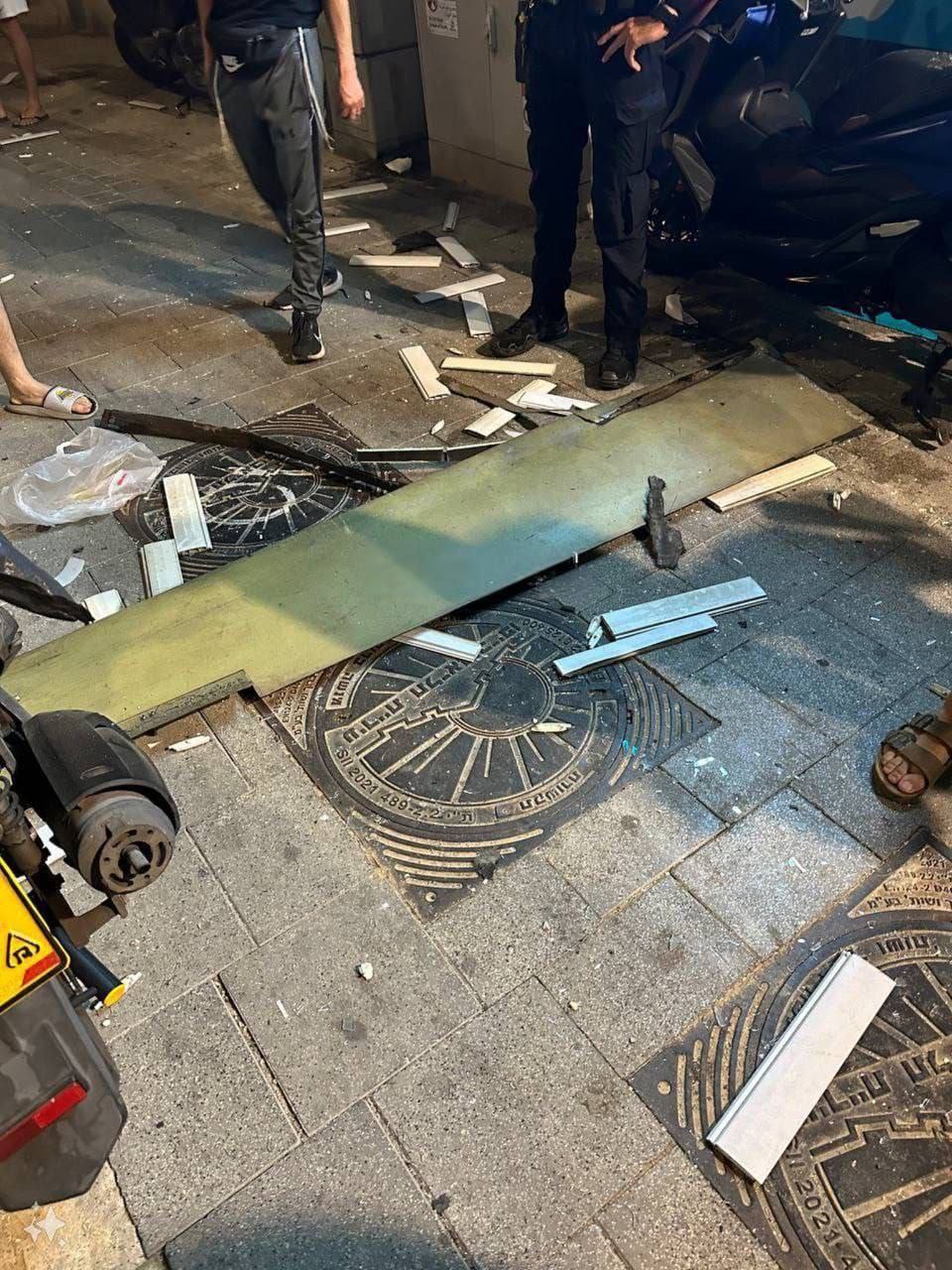 photo: Drone Attack in Tel Aviv