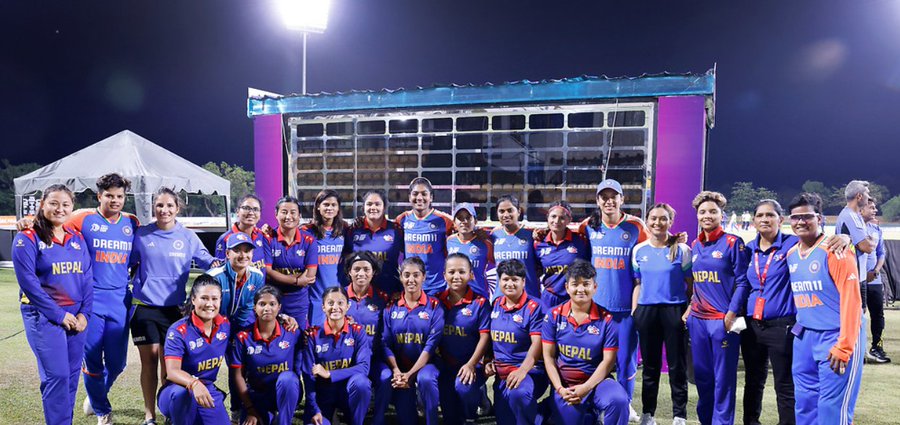 photo: nepal women cricket team 