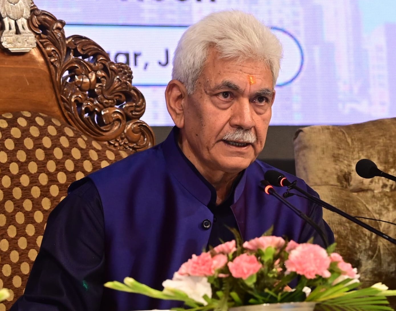 Lieutenant Governor Manoj Sinha