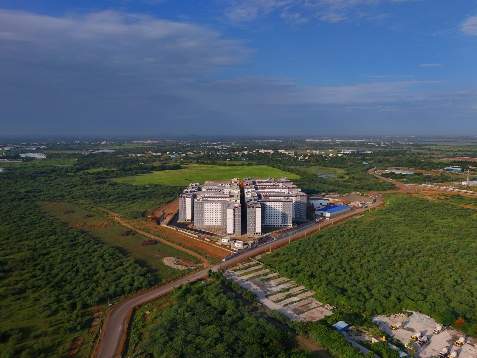 new Industrial Housing facility at Vallam Vadagal