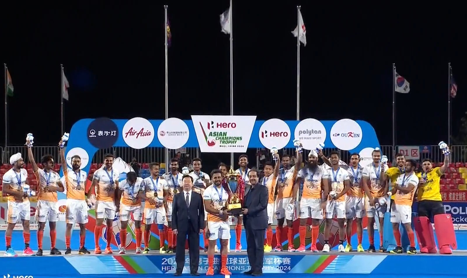 Indian hockey 2024 wining image 