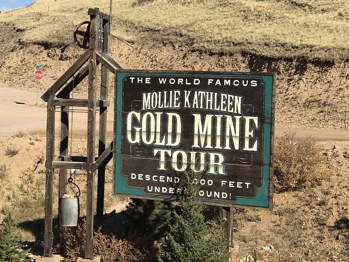  Mollie Kathleen Gold Mine in Cripple Creek, Colorado.