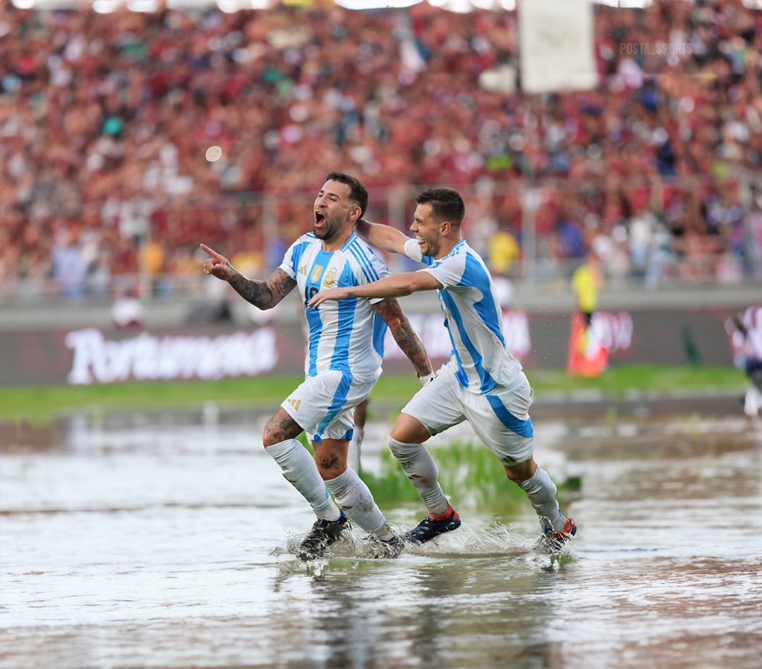 Odamendi celebrating after his goal