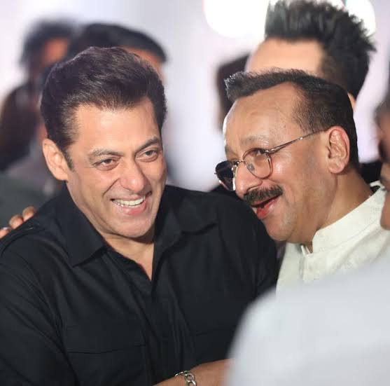 Baba Siddique and Salman Khan