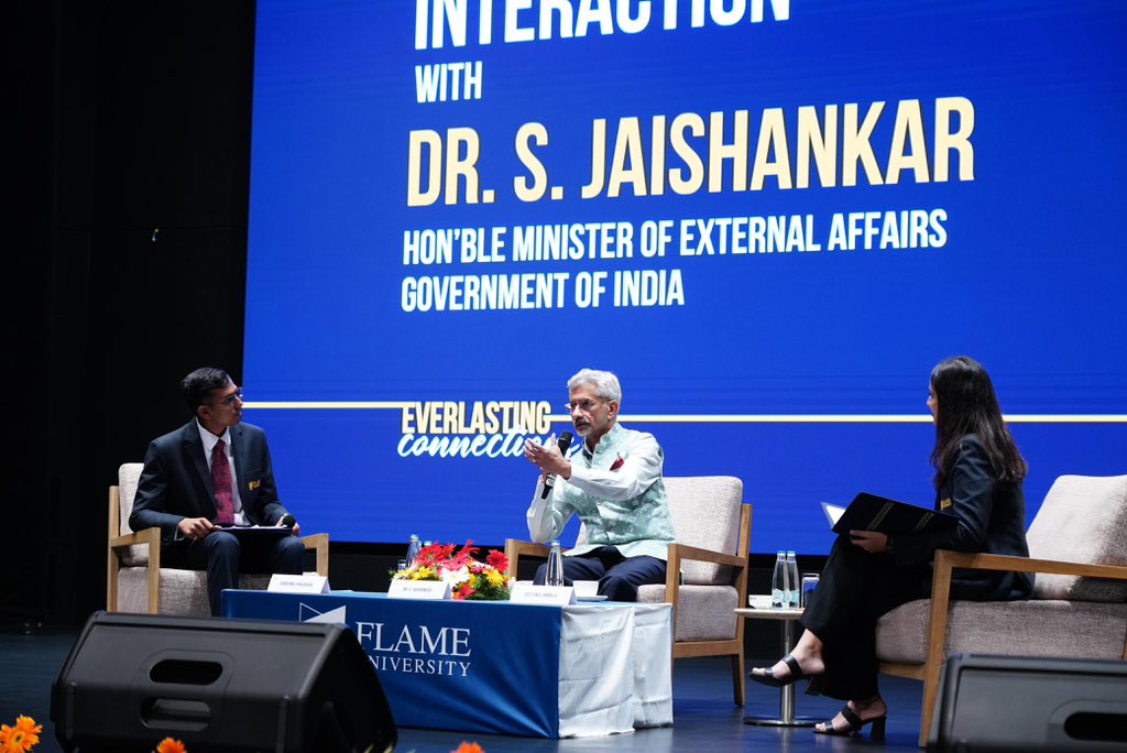 Jaishankar outlined three key stages