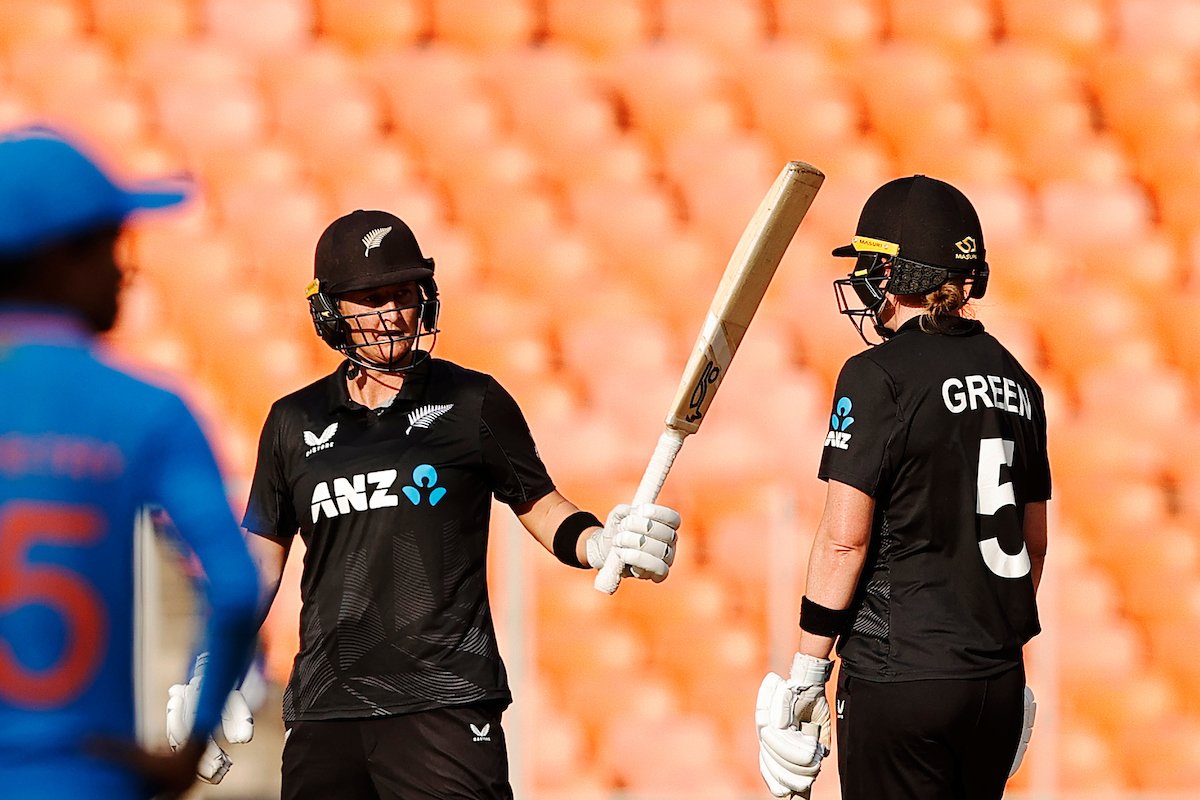 Sophie Devine got a key breakthrough with Jemimah Rodrigues' wicket 