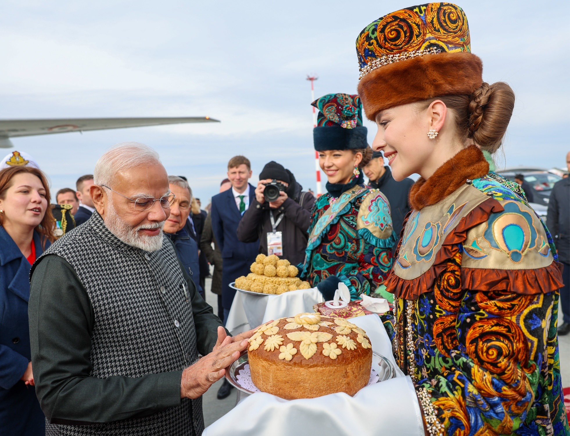 PM Modi Lands in Russia for BRICS Summit 2024