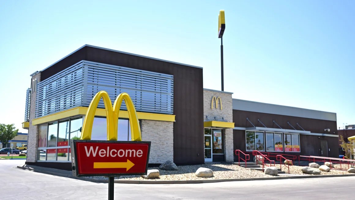 Shares in McDonald’s fell over six percent as investigations focus on possible contaminated ingredients.