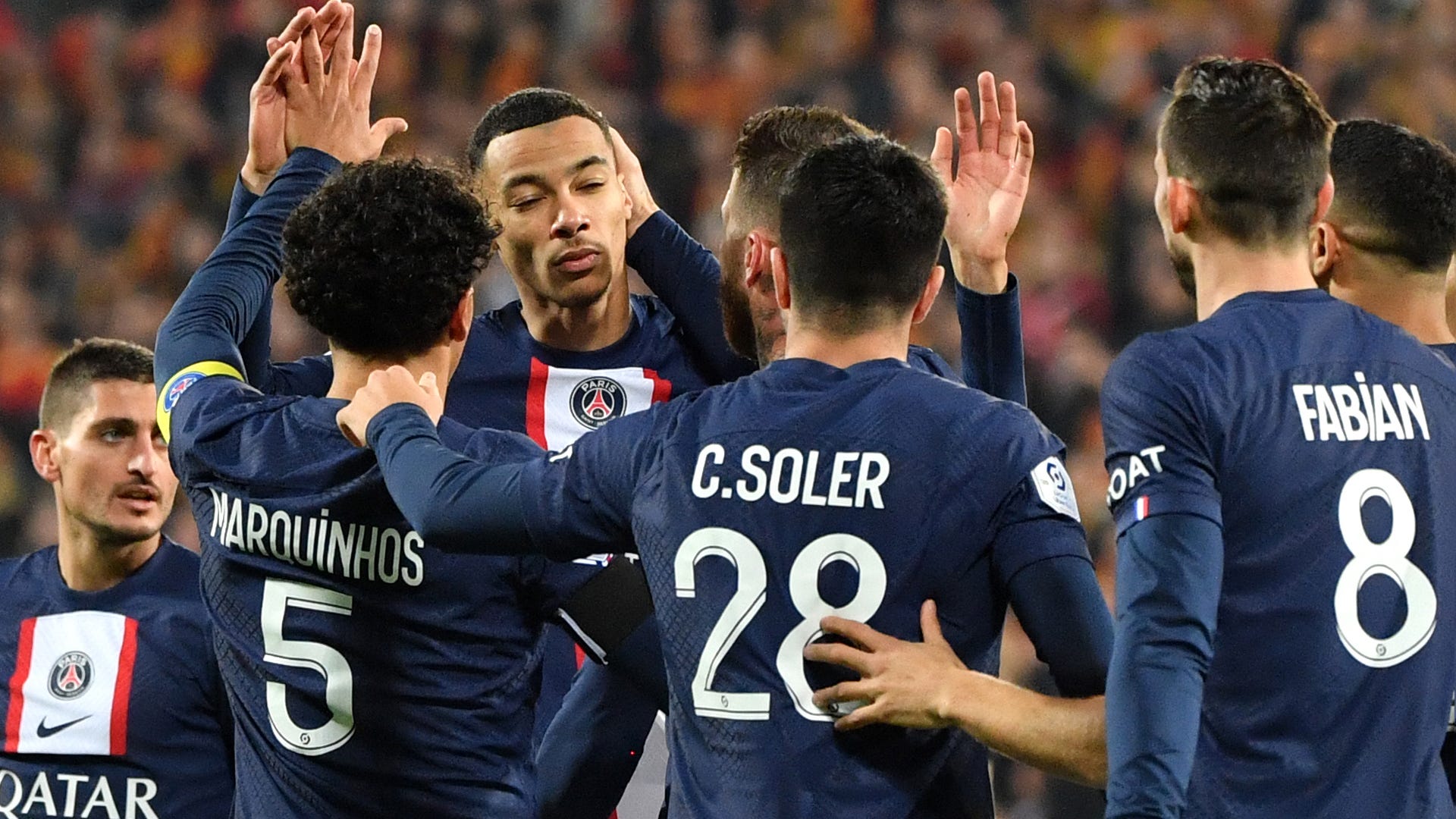 Cr-n Getty Images Mbappe returns home in style as PSG beat Lens 3-1