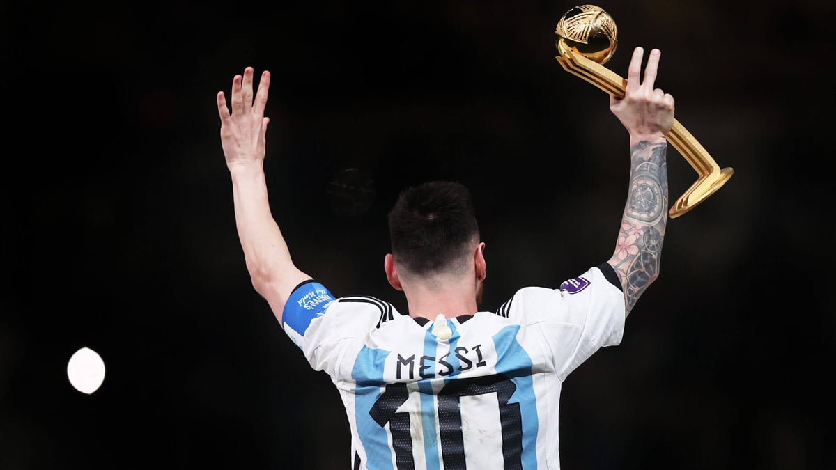 Lionel Messi's 6 World Cup 2022 worn jerseys sold for $7.8mn at auction