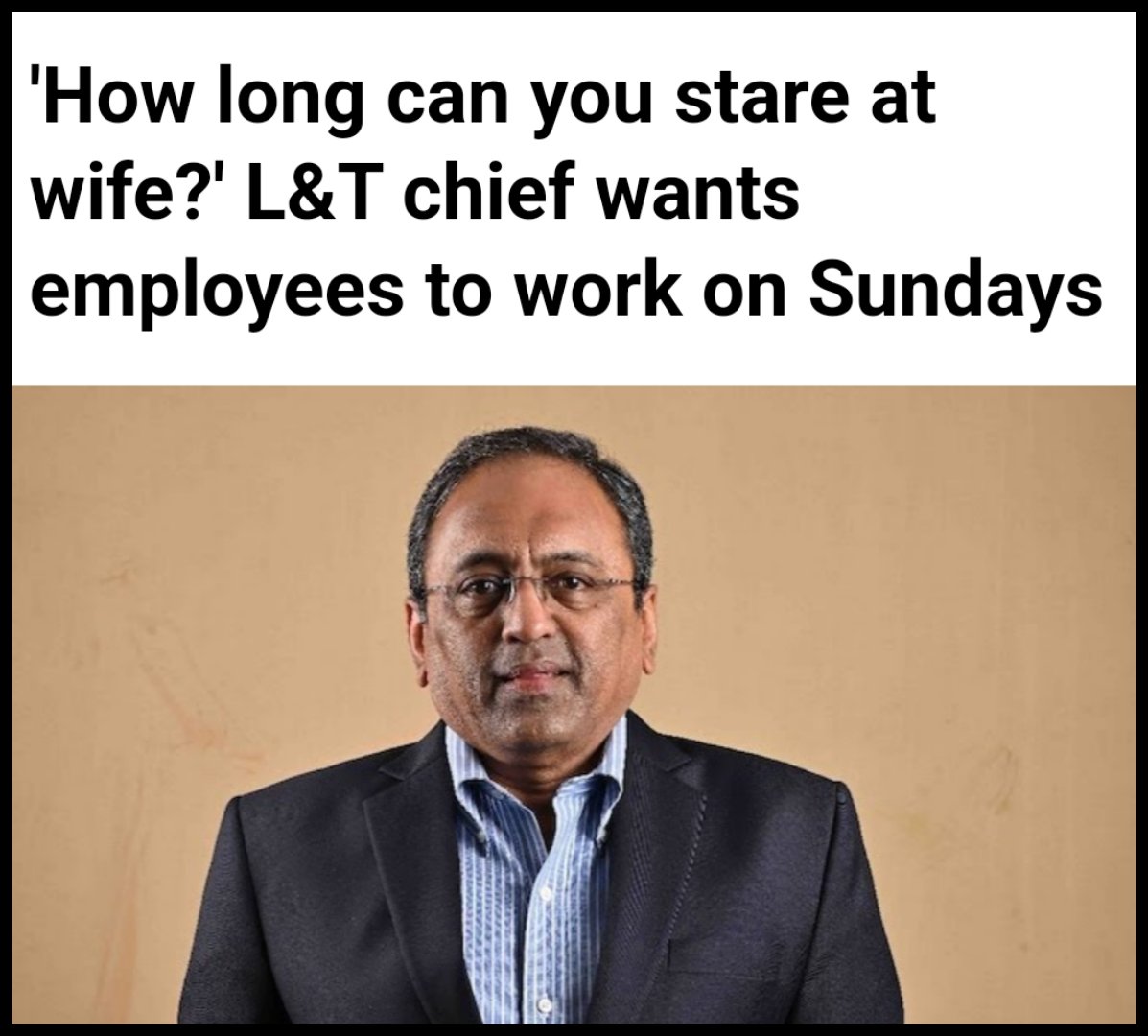 L&T Chairman Proposes 90-Hour Work Week, Sparks Debate about Toxic Work Culture by Top Management