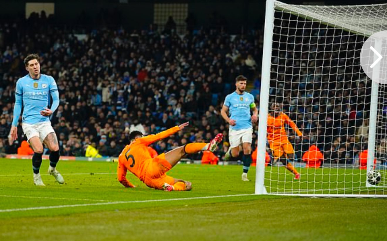 Man City vs Real Madrid UCL Match.