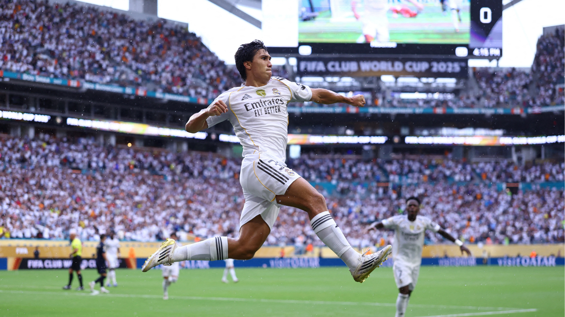 García’s Header Sends Real Madrid Past Juventus in Tense FIFA World Cup Showdown