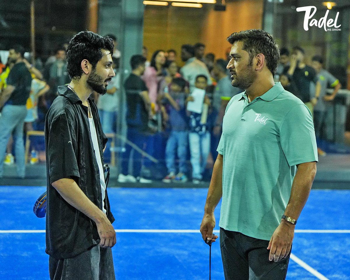 MS Dhoni Merges 7Padel With PadelPark India to Grow Padel