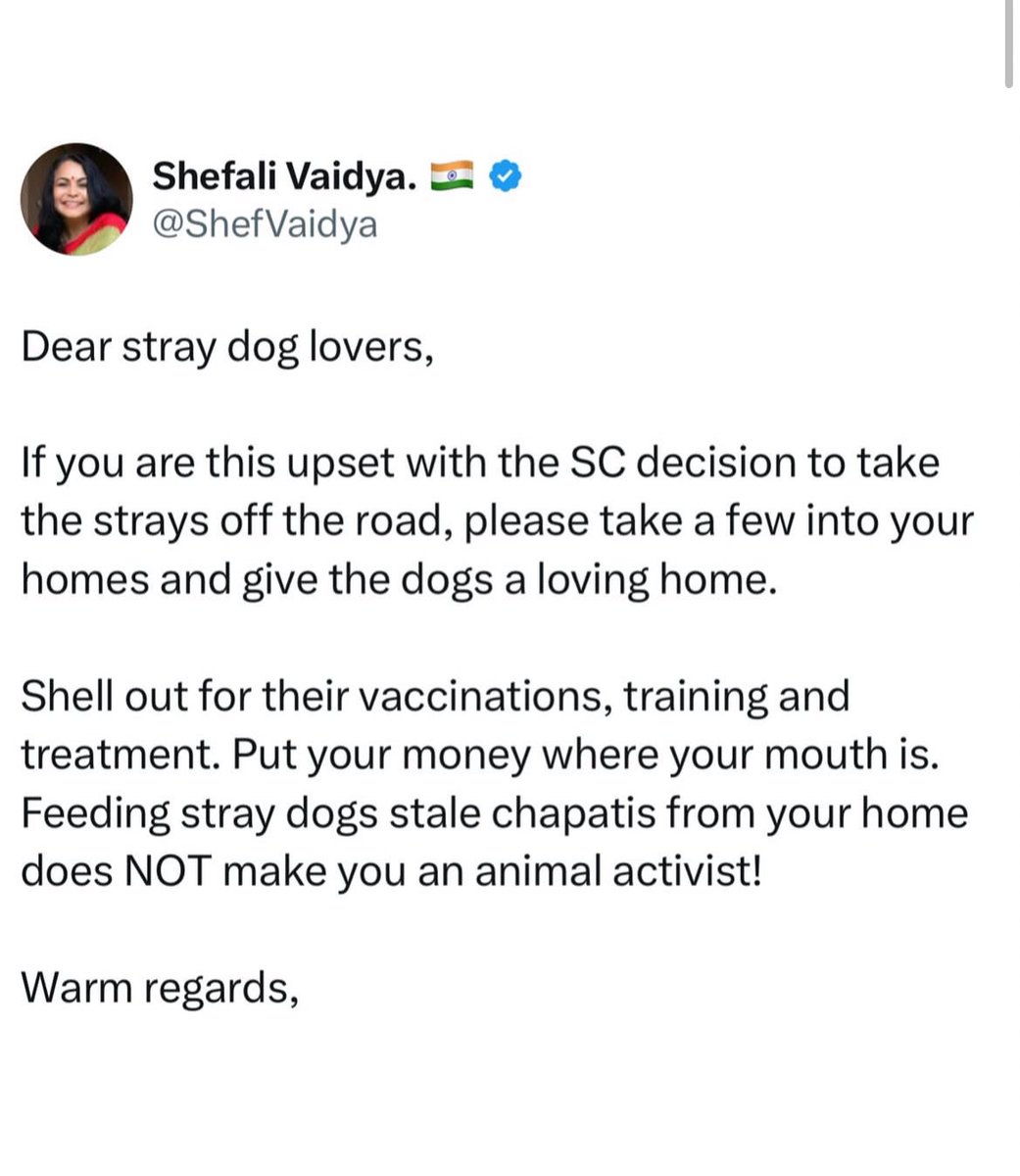 sc order on stray dogs