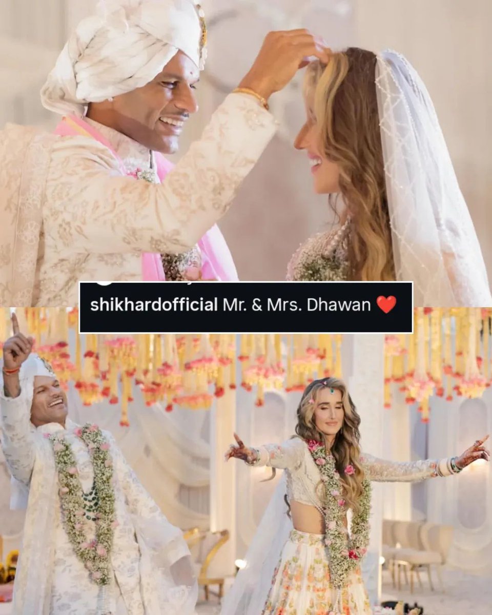 shikhar dhawan marriage