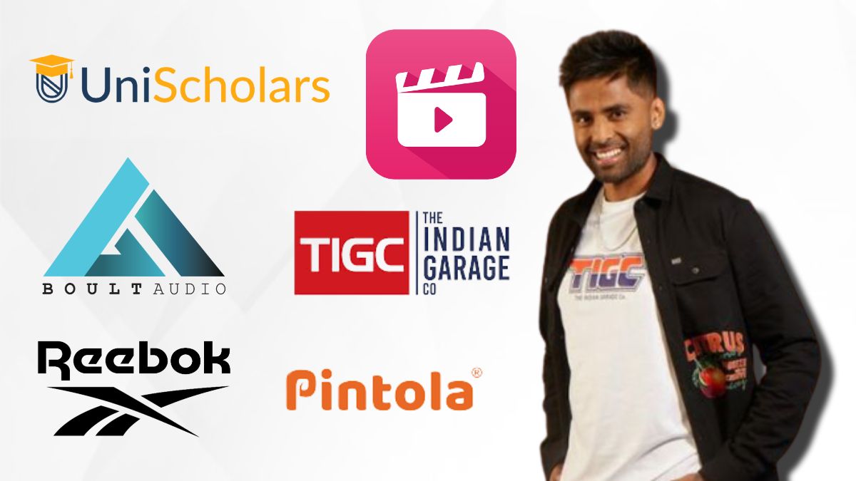 Suryakumar Yadav brands