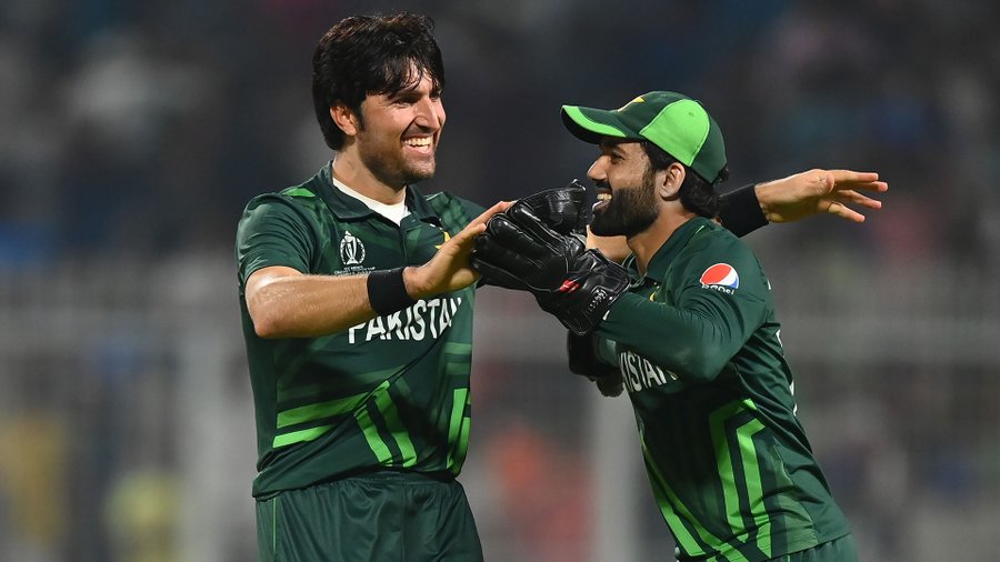 Photo: still from M. Chinnaswami Stadium, Bengaluru, Pakistan Vs Newzealand