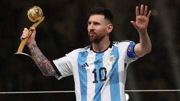 Messi golden ball 