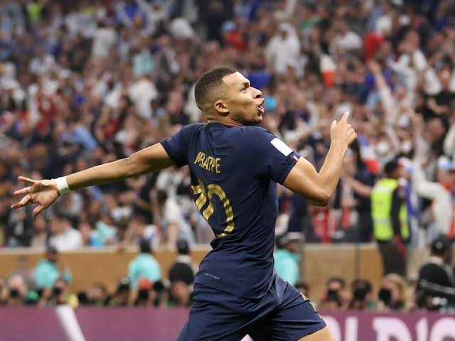 Mbappe celebration 