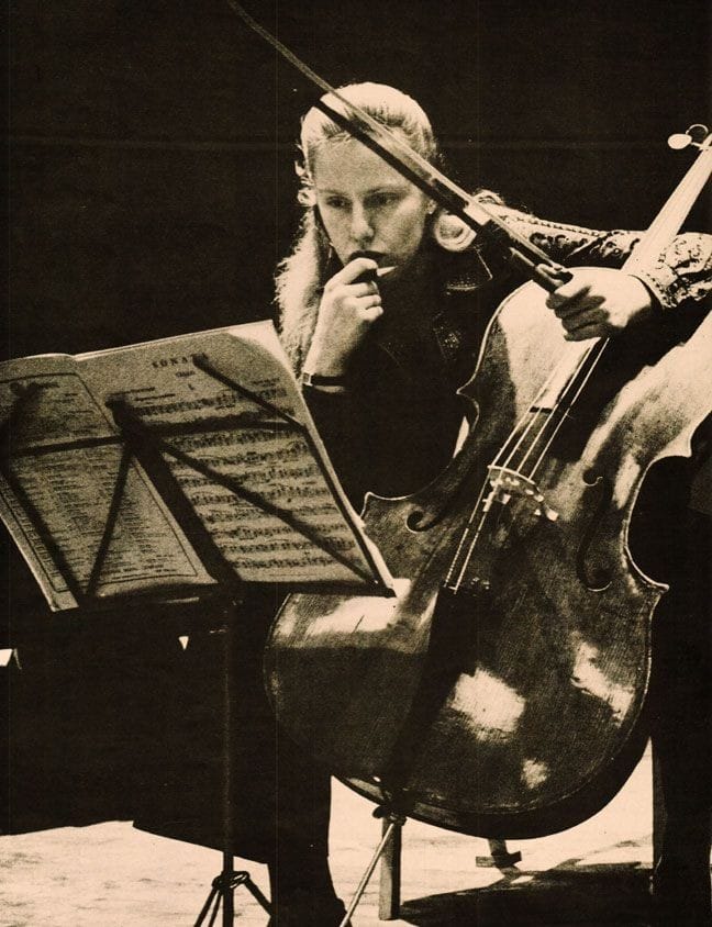  Jacqueline du Pré, born in 1945, was a renowned British cellist