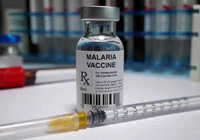 The R21/Matrix-M malaria vaccine, created by Oxford University and manufactured by the Serum Institute of India.