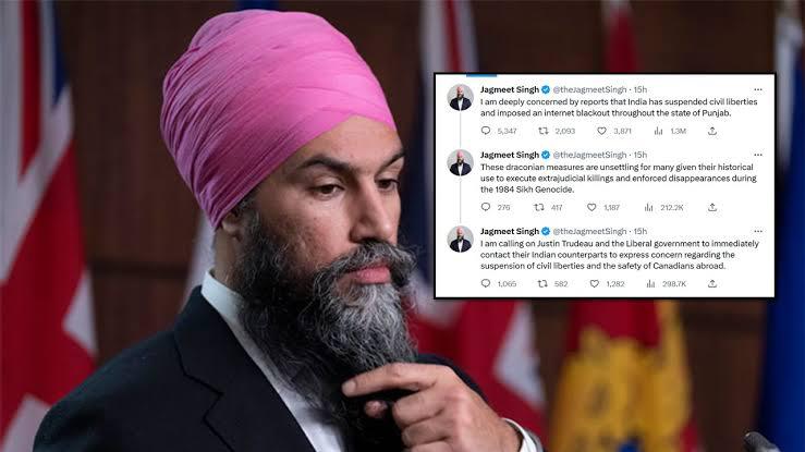 Jagmeet Singh, a Canadian MP and Sikh of Indian origin, garnered attention for speaking at a pro-Khalistan rally in San Francisco in 2015
