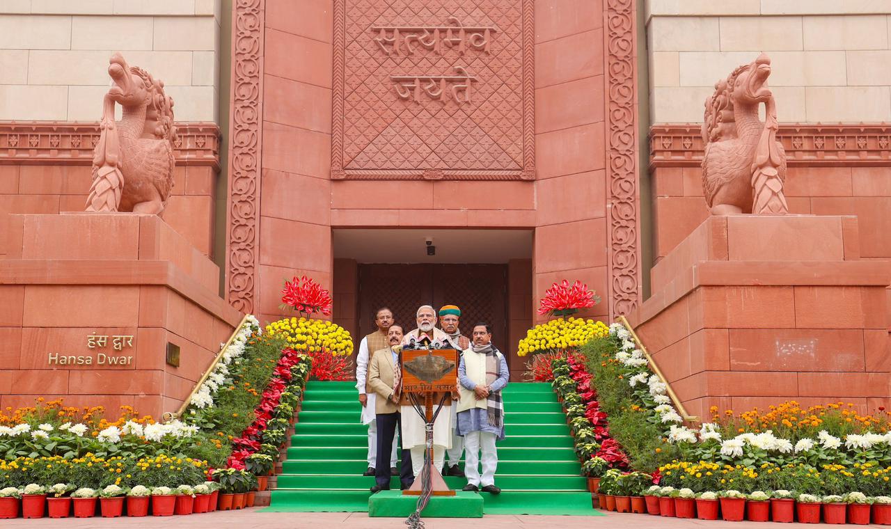 Prime Minister Modi criticised Opposition MPs for habitual disruptions, urging them to introspect during the Budget Session. 