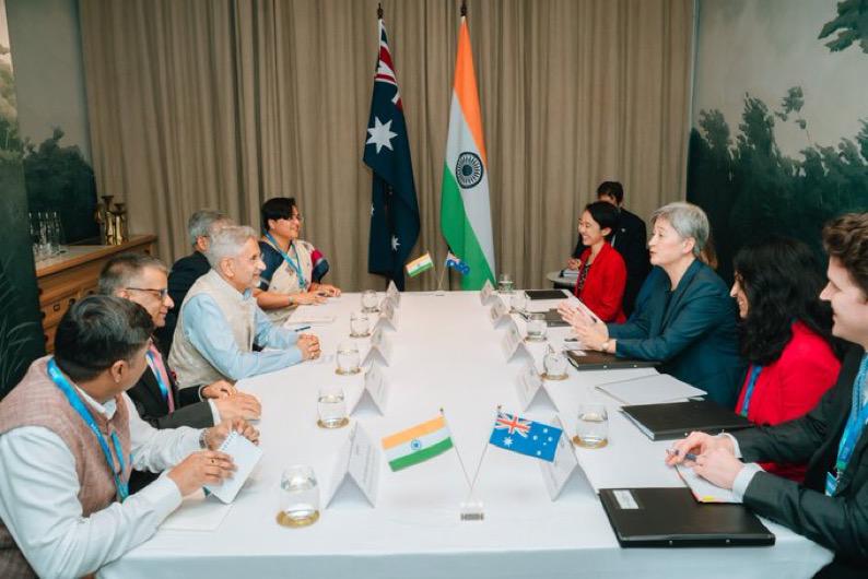 s. Jaishankar held discussions with his Australian counterpart Penny Wong