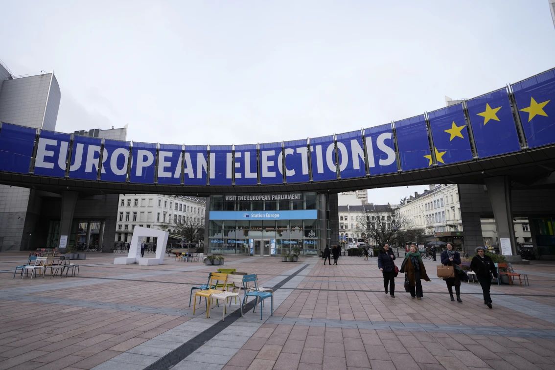 European Parliament aelections are scheduled for June. 