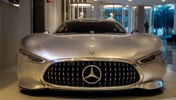 At the Nita Mukesh Ambani Cultural Centre in Mumbai, Mercedes-Benz unveiled the AMG Vision Gran Turismo, the sports concept car. '