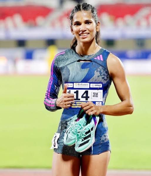 24 old Indian sprinter Jyothi Yarraji 