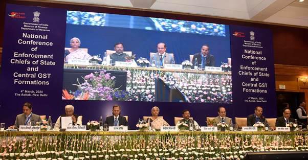 National Conference of Enforcement Chiefs of State and Central GST Formations in New Delhi