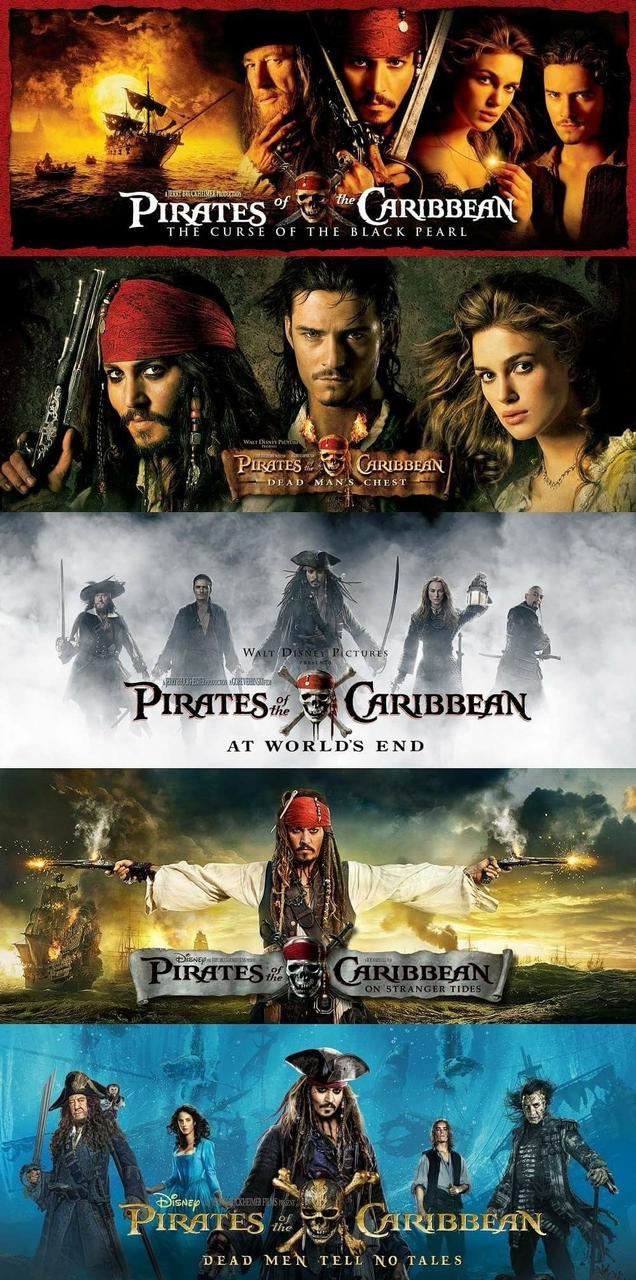 The Pirates of Caribbean franchise