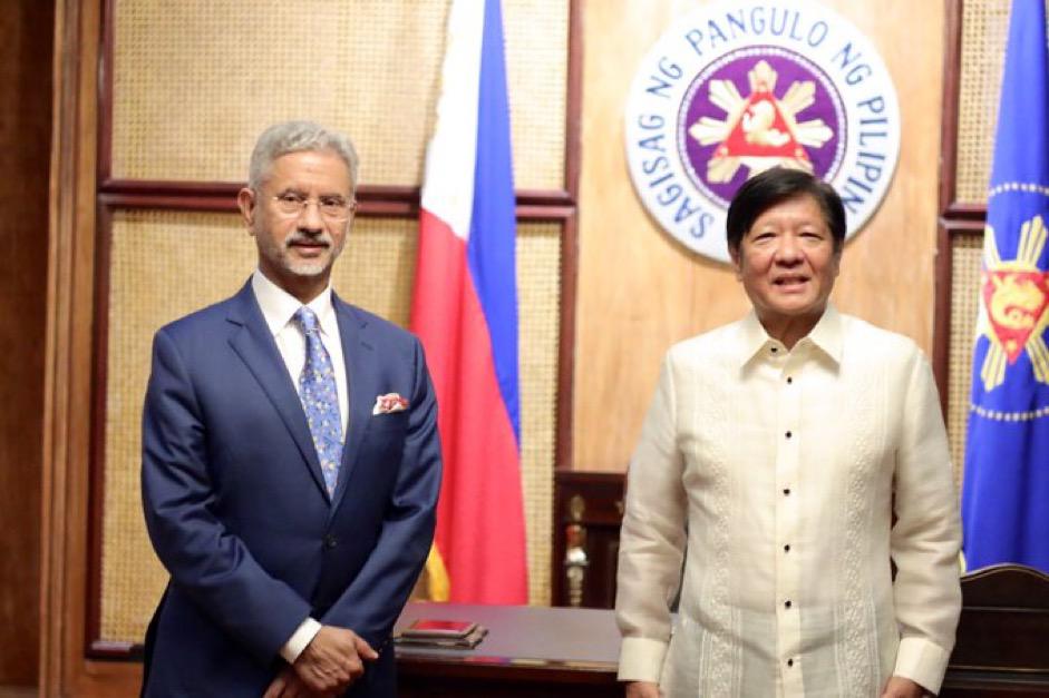 S. Jaishankar with President of Philippines