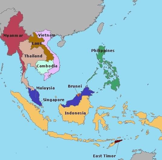 south east asia